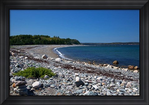 Framed Chedabucto Bay Beach Print