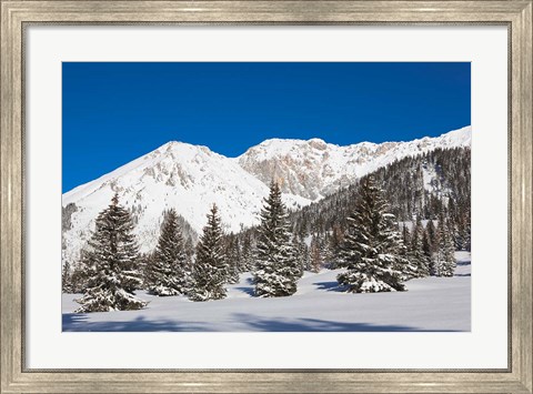 Framed Wetterstein Mountain Range Print