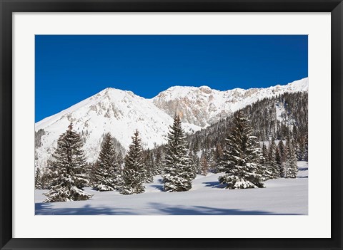 Framed Wetterstein Mountain Range Print