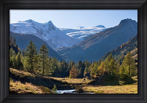 Framed Glacier Schlatenkees, Austria Print