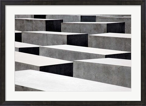 Framed Memorial to the Murdered Jews of Europe Print