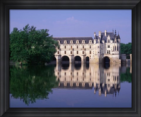 Framed Chateau du Chenonceau, Loire Valley, France Print