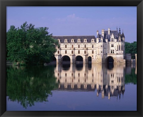 Framed Chateau du Chenonceau, Loire Valley, France Print