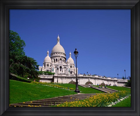 Framed Sacre Coeur, Montmartre, Paris, France Print