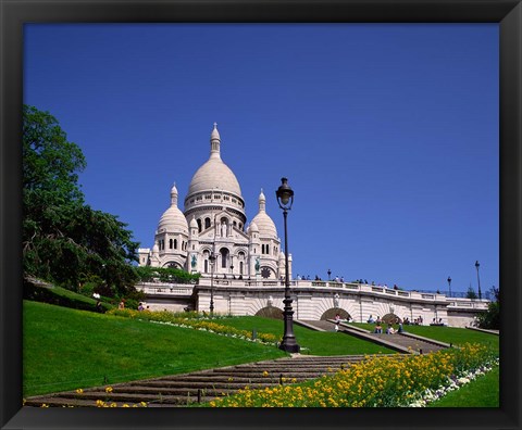 Framed Sacre Coeur, Montmartre, Paris, France Print