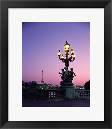 Framed Pont Alexander III, Paris Print