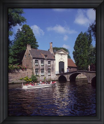 Framed Beguinage, Belgium Print