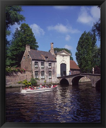 Framed Beguinage, Belgium Print