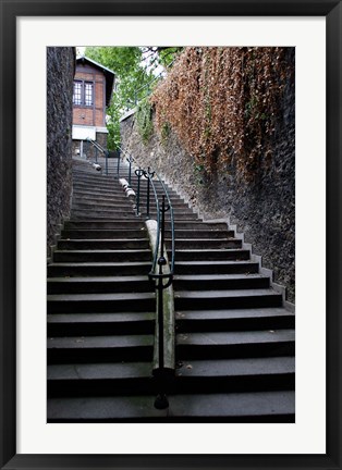 Framed Pere Lachaise Cemetery, Paris, France Print