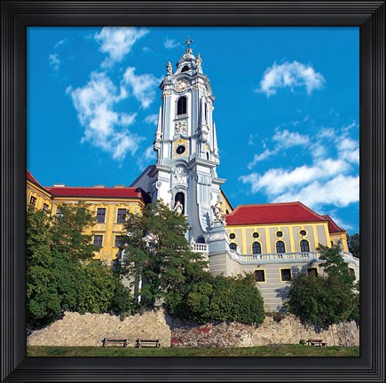 Framed Durnstein Monastery, Durnstein, Austria Print