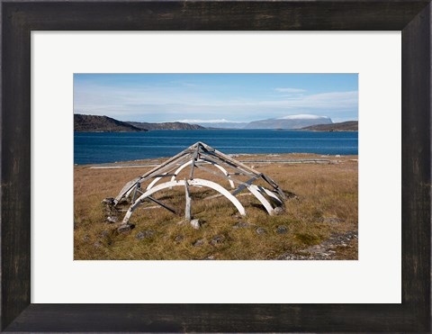 Framed Kekerten Island Print