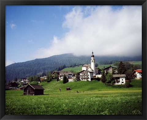 Framed Hochosterwitz Castle, Austria Print