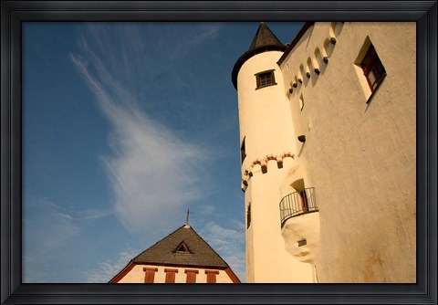 Framed Marksburg Castle in Germany Print