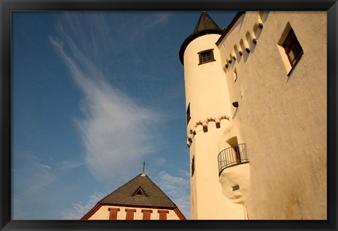 Framed Marksburg Castle in Germany Print