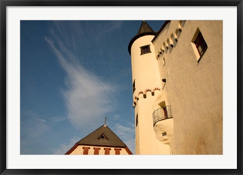 Framed Marksburg Castle in Germany Print