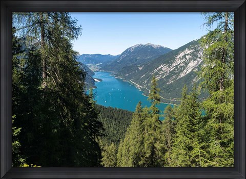 Framed Lake Achensee, Austria Print