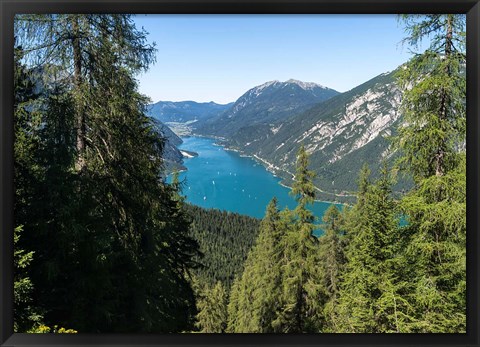 Framed Lake Achensee, Austria Print