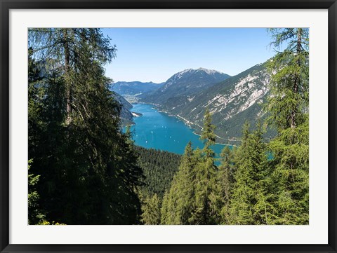 Framed Lake Achensee, Austria Print