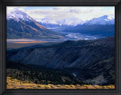 Framed Kluane National Park Print