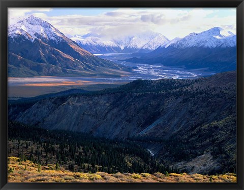 Framed Kluane National Park Print