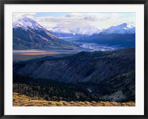 Framed Kluane National Park Print