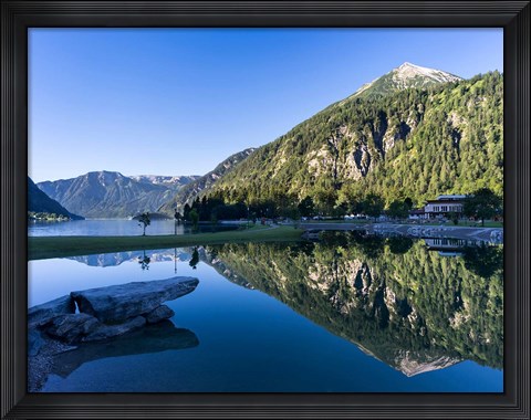 Framed Lake Achensee, Tyrol, Austria Print