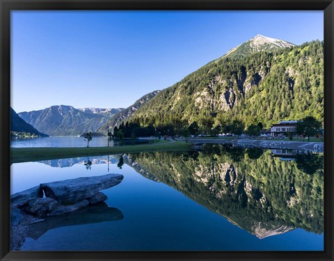 Framed Lake Achensee, Tyrol, Austria Print