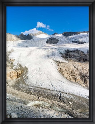 Framed Peak of Mt Grossvenediger Print