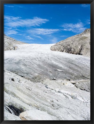 Framed Glacier Obersulzbachkees-Venedigerkees Print