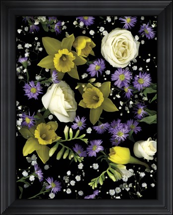 Framed Flowers 3 Print