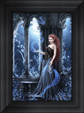 Framed In The Garden Print