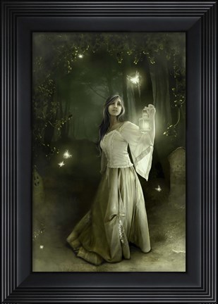 Framed Light The Way Print