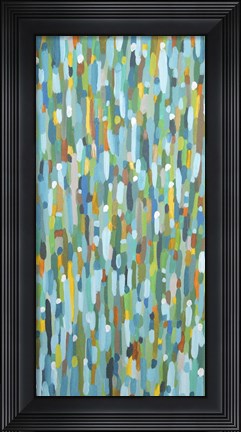 Framed Les Uns Contre Les Autres Print