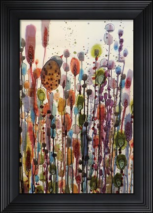 Framed Je Suis La 1 Print