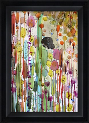 Framed Les Moments Print