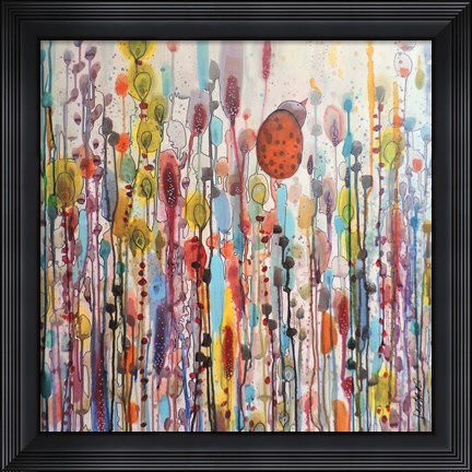 Framed Je Suis La 2 Print