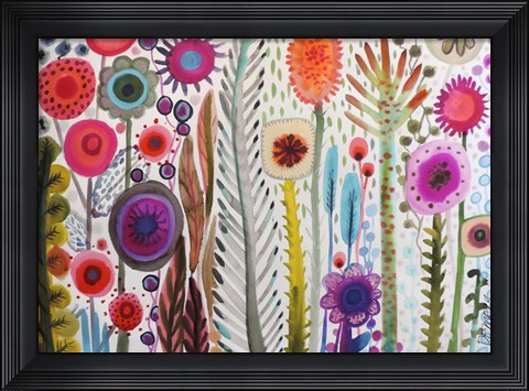 Framed Printemps Print