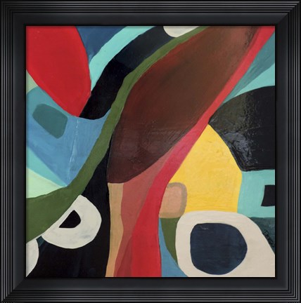 Framed Maison Jaune Print