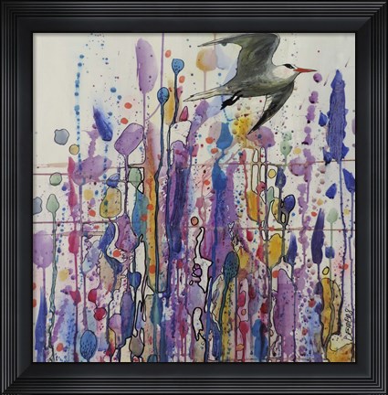 Framed Libre Voie Print