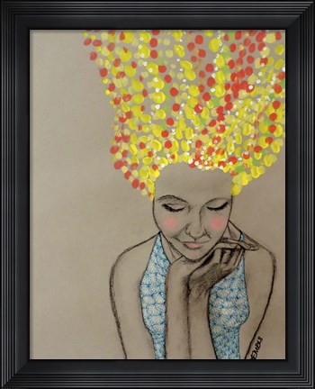 Framed Miss Sunshine Print