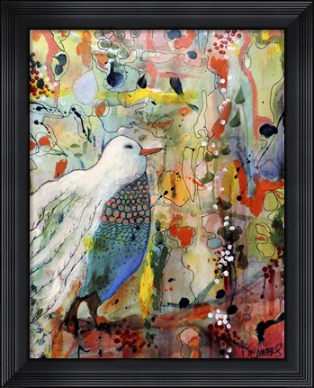 Framed Vers Toi Print