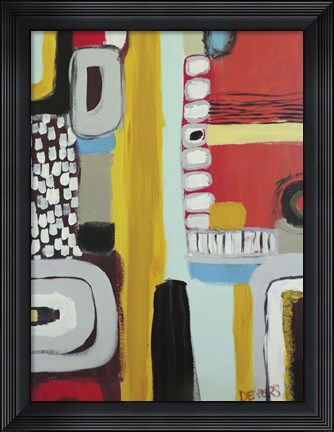 Framed Chemins Print