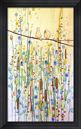 Framed Toi Et Moi Print