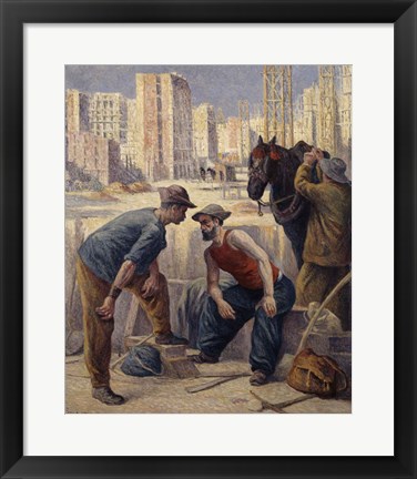 Framed Diggers, 1908-1912 Print