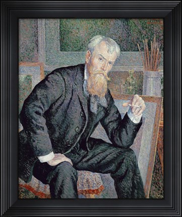 Framed Portrait Of The Painter Henri Edmond Cross, 1898 Print