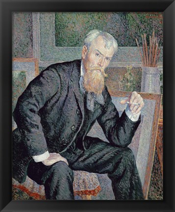 Framed Portrait Of The Painter Henri Edmond Cross, 1898 Print