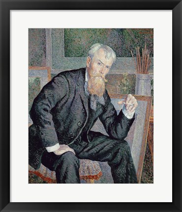 Framed Portrait Of The Painter Henri Edmond Cross, 1898 Print