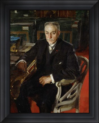 Framed Alfred Beurdely, 1906 Print