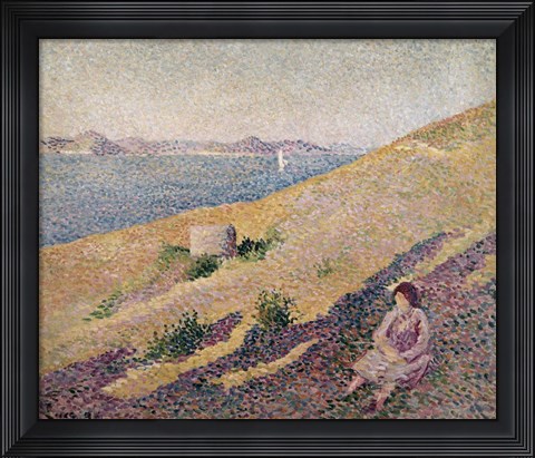 Framed Slope Of The Citadel, 1892 Print