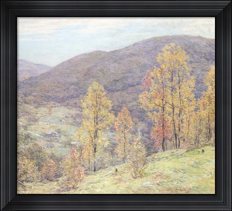 Framed American Autumn Glory Print